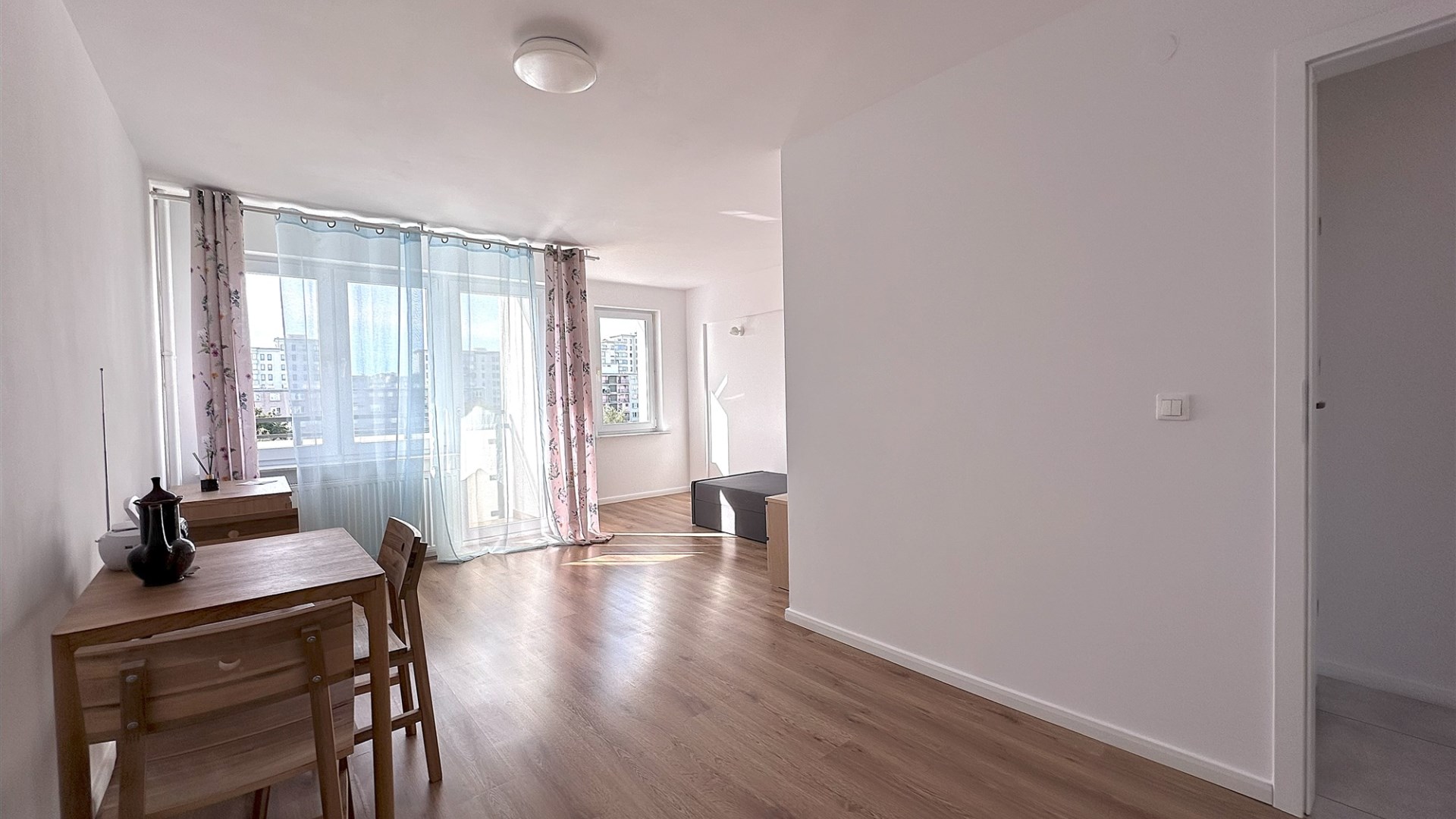 47,50 m2 dwupokojowe rozkładowe widok Karmelicka